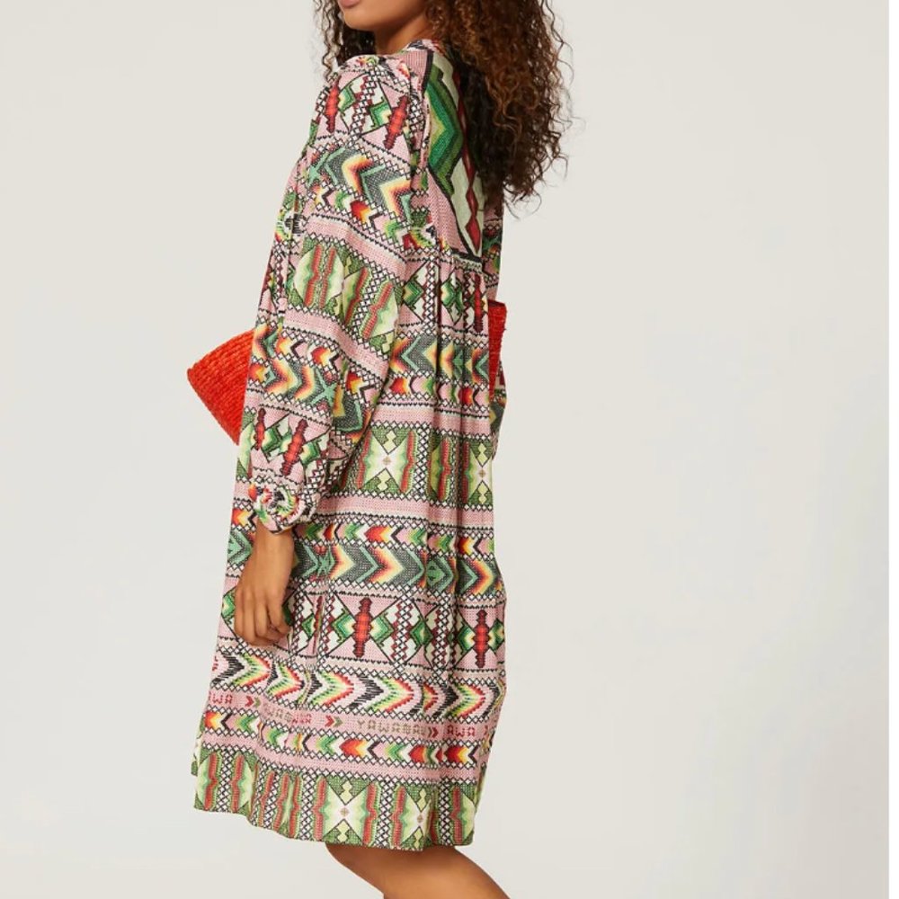 Farm Rio Amulet Midi Dress